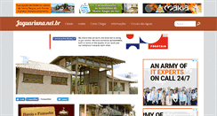 Desktop Screenshot of jaguariuna.net.br